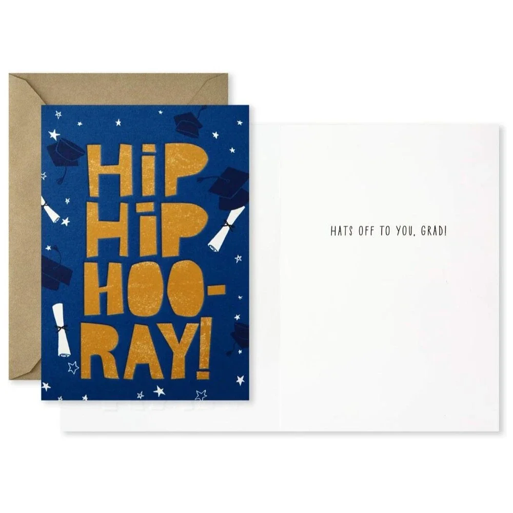 Graduation Cards Assortment (12 Cards w/ Envelopes, 4 Designs) Hallmark